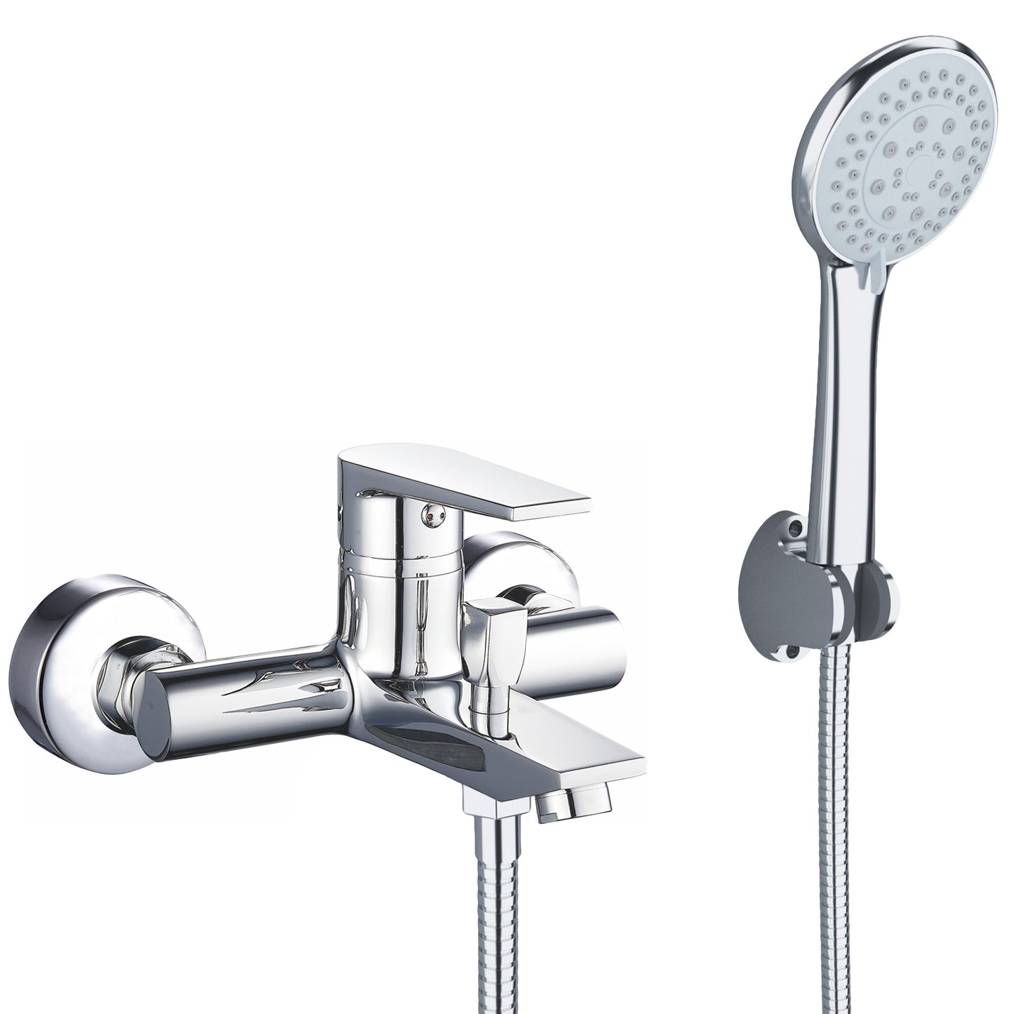 Grifo de ducha/Bañera monomando cromado - Serie Magro