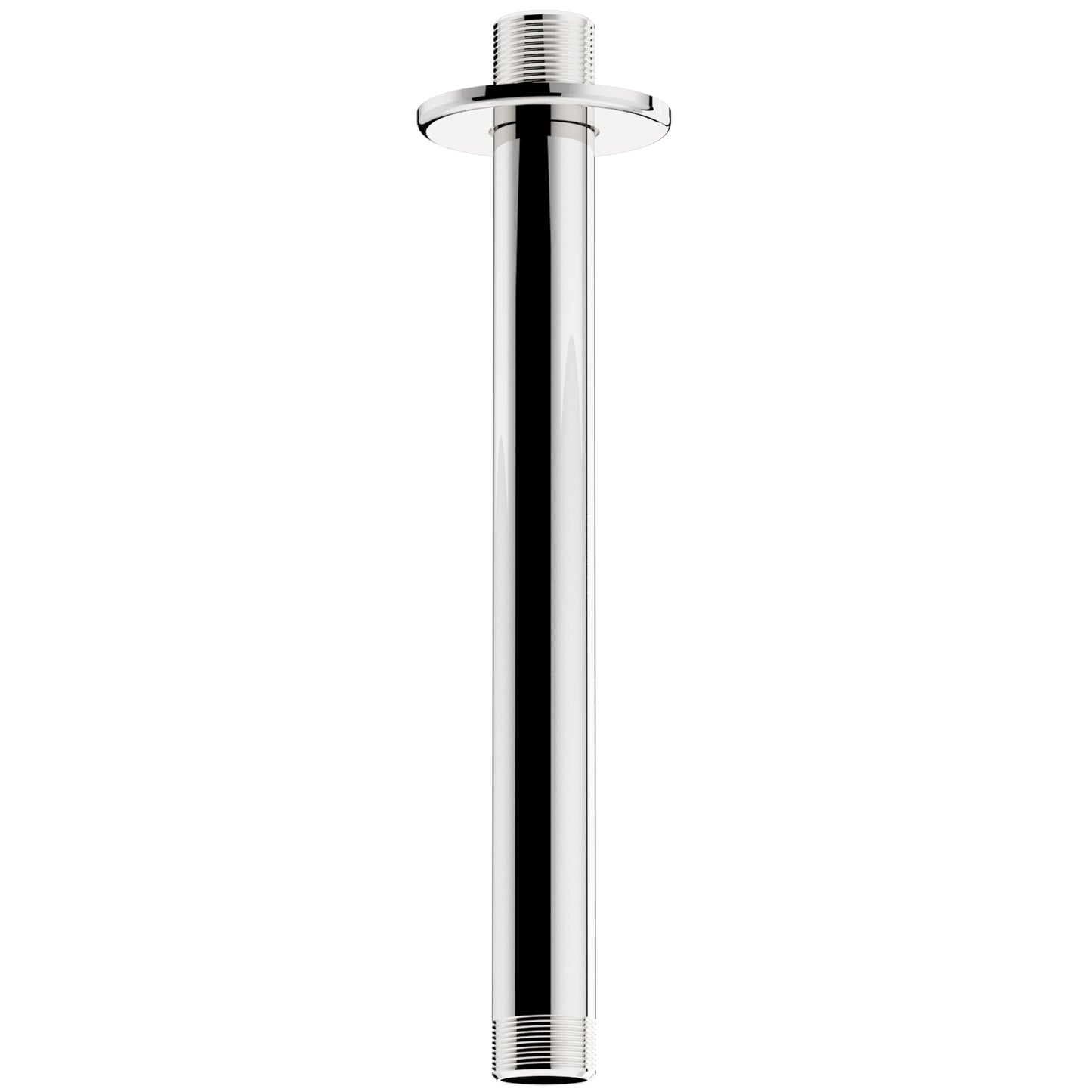 Soporte techo redondo cromo