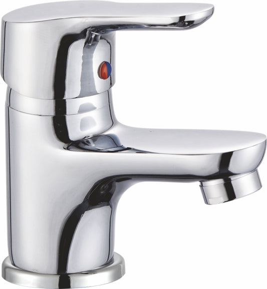 Grifo de lavabo monomando cromado - Serie Tera