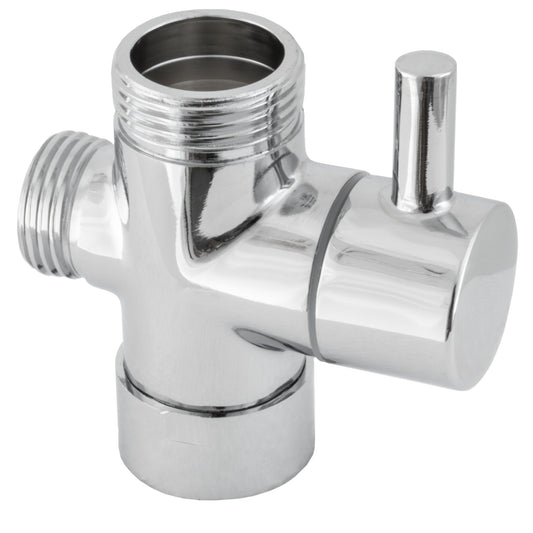 Distribuidor barra de ducha cromado con rosca 1/2