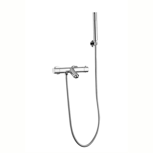 Grifo de ducha/bañera termostático cromado maneta luxury - Serie Birim