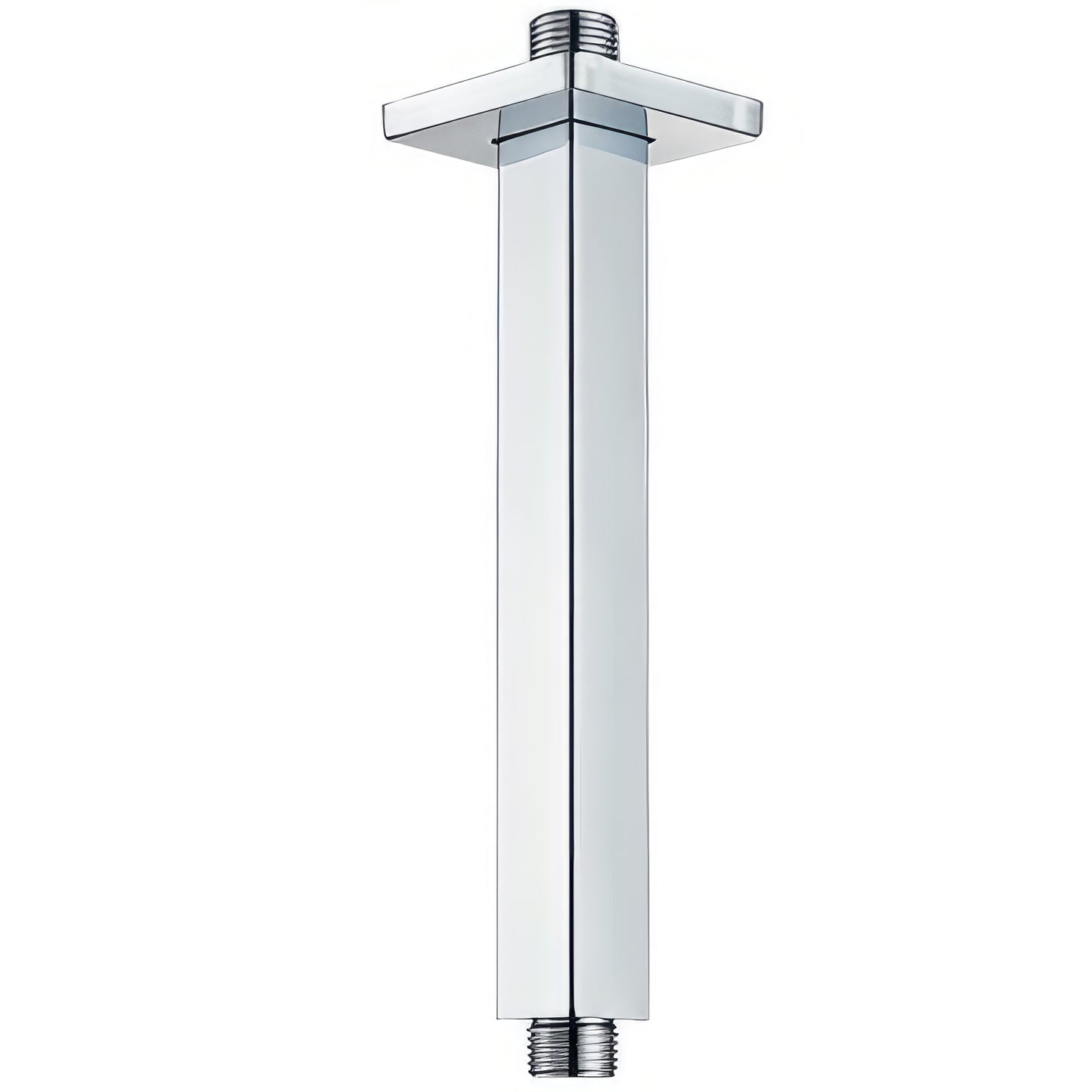 Soporte techo cuadrado cromado