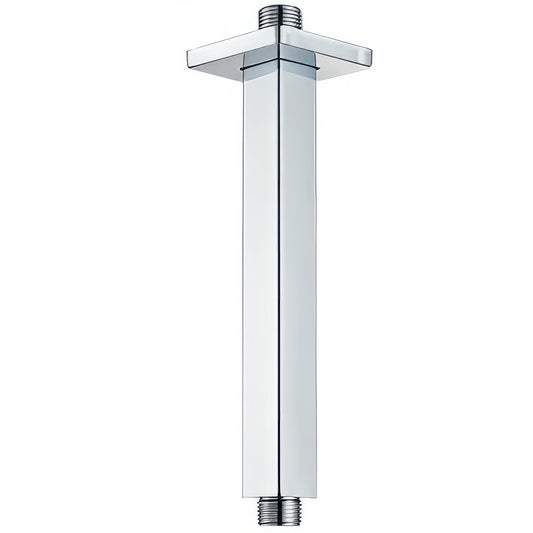 Soporte techo cuadrado cromado