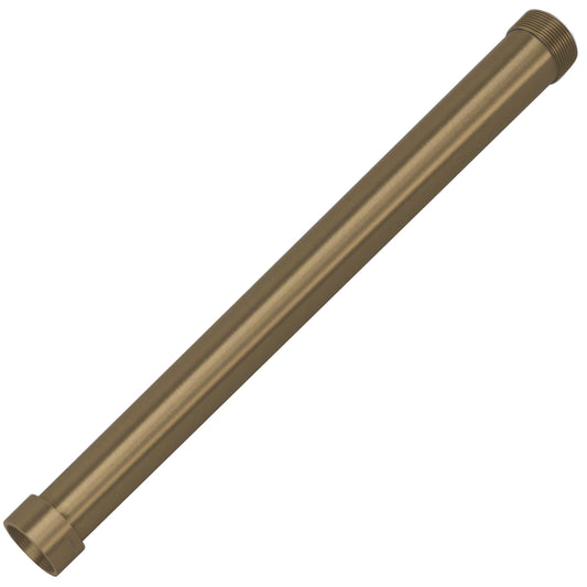 Tubo alargador ducha dorado vintage 30cm