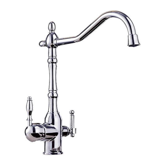 Grifo de cocina osmosis 3 vías diseño vintage cromado - Serie Orinoco