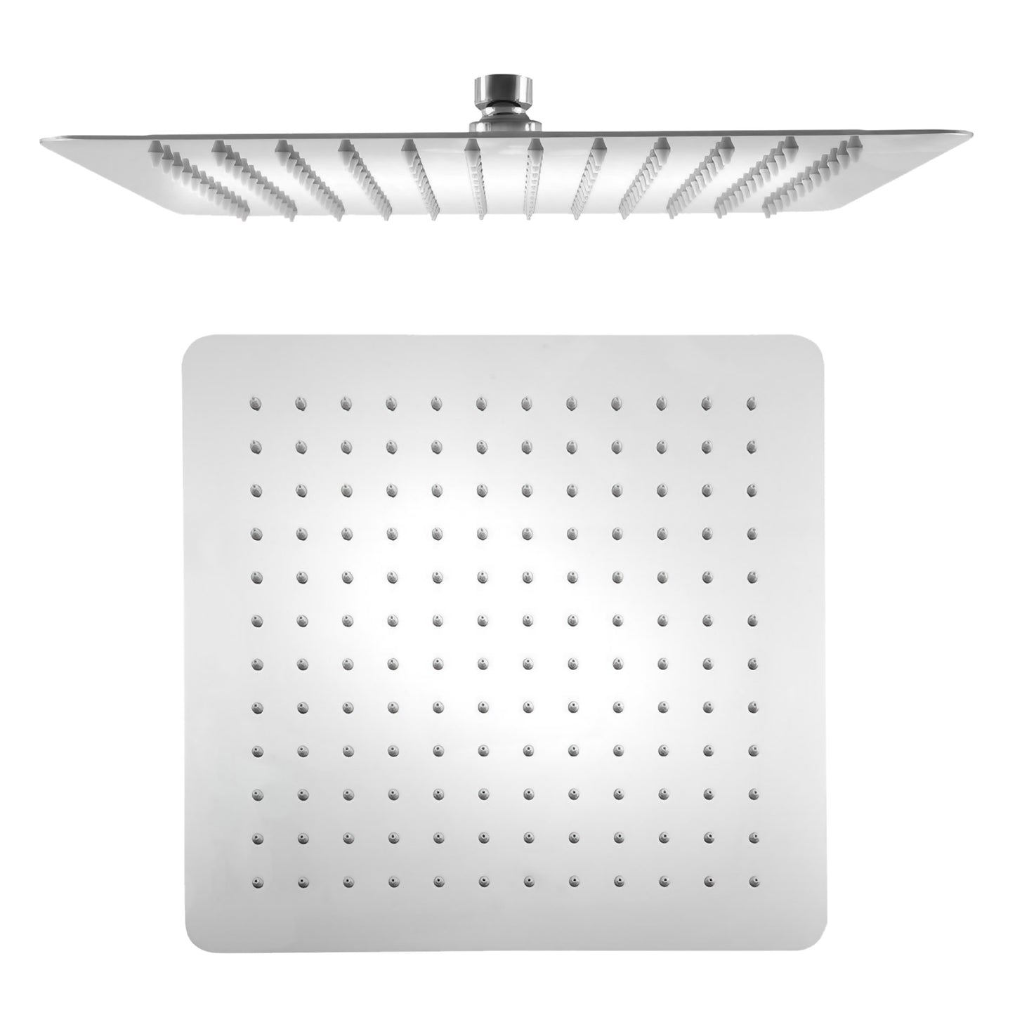 Rociador cuadrado 40cm acero inox cromo