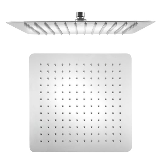 Rociador cuadrado 20cm acero inox cromo