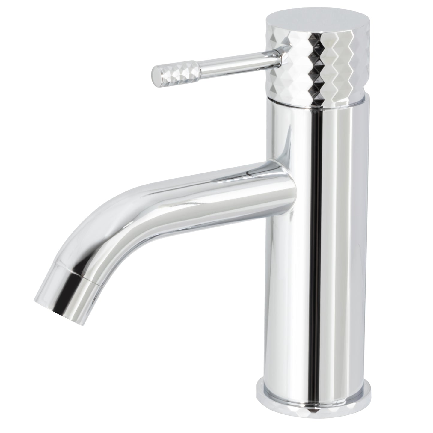Grifo de lavabo monomando acabado maneta luxury cromado - Serie Oda