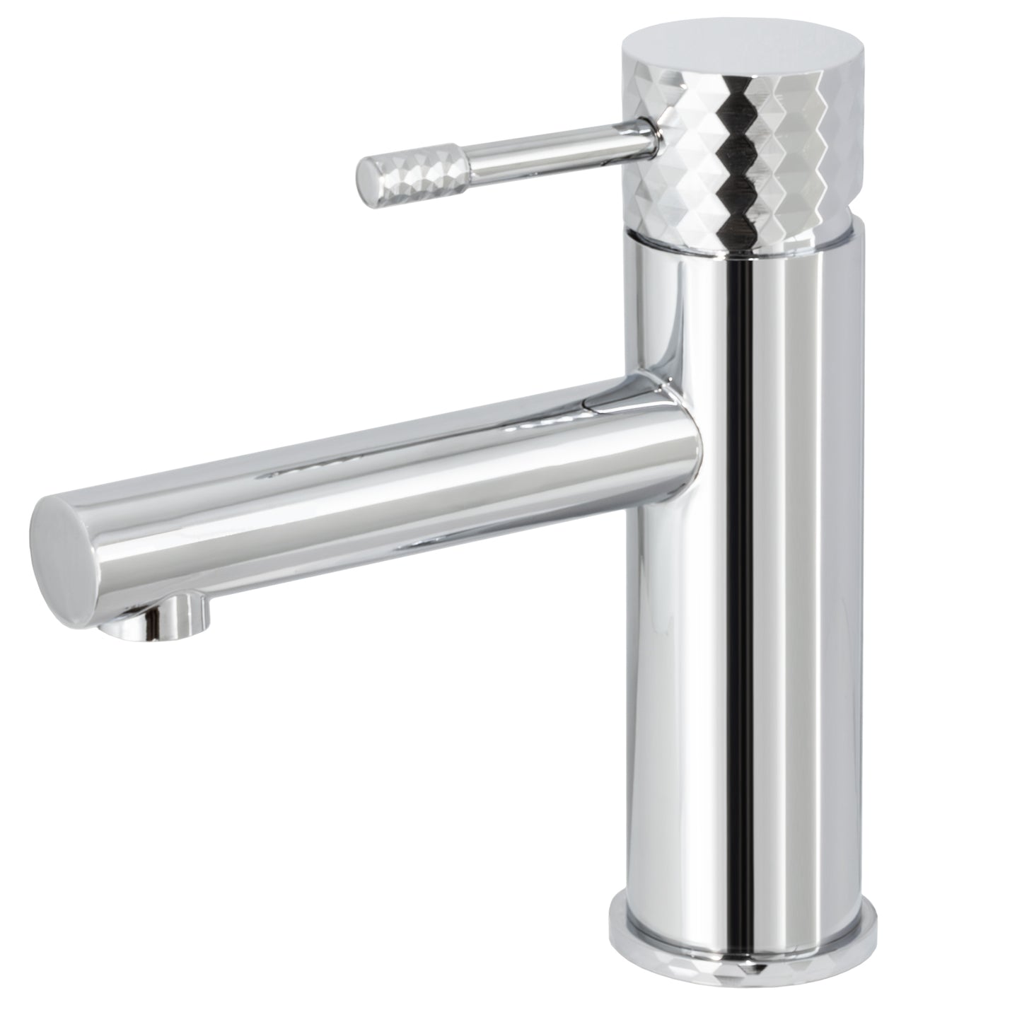 Grifo de lavabo monomando acabado maneta luxury cromado - Serie Birim