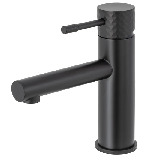 Grifo de lavabo  monomando acabado maneta luxury negro mate - Serie Birim
