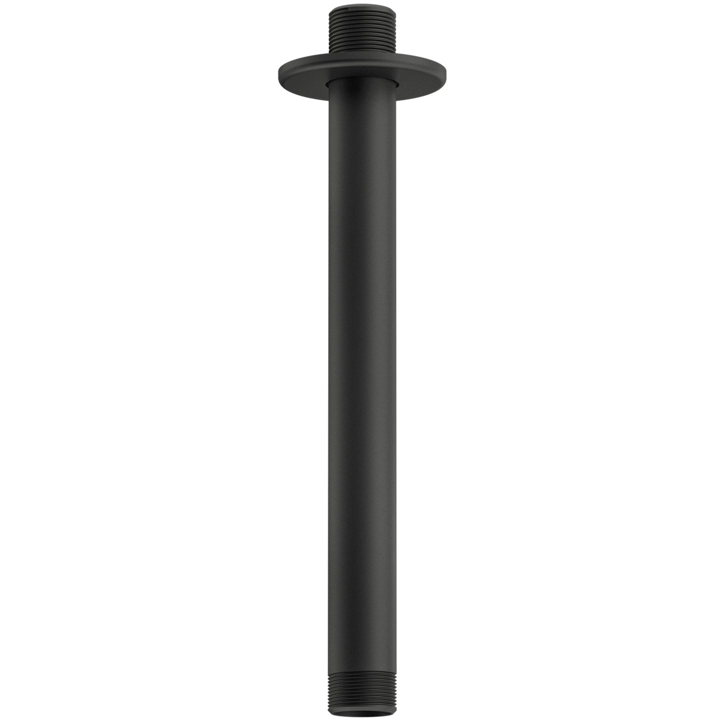 Soporte techo redondo negro mate