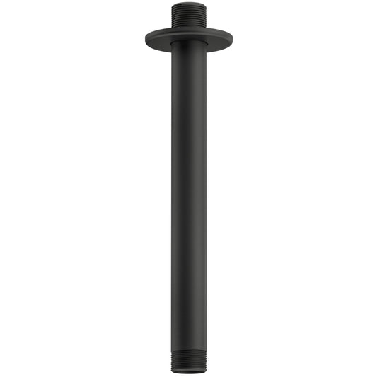 Soporte techo redondo negro mate