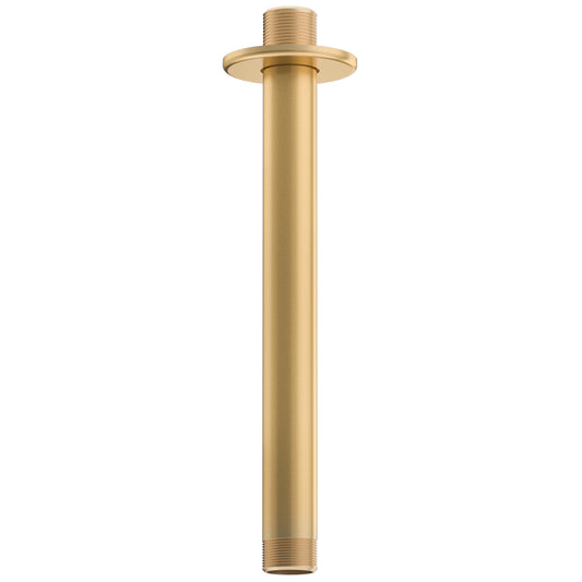 Soporte techo redondo oro mate con protección PVD