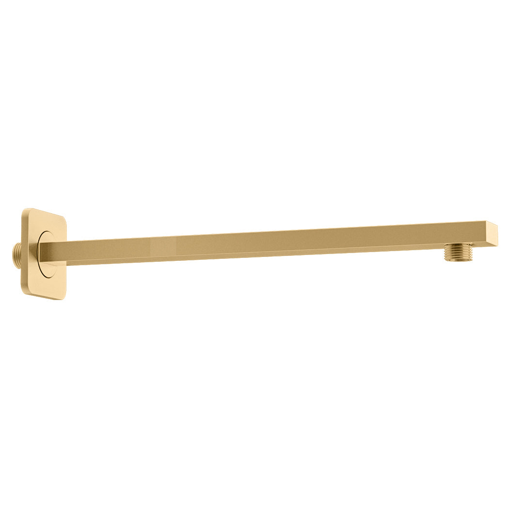 Soporte pared cuadrado oro mate con protección PVD