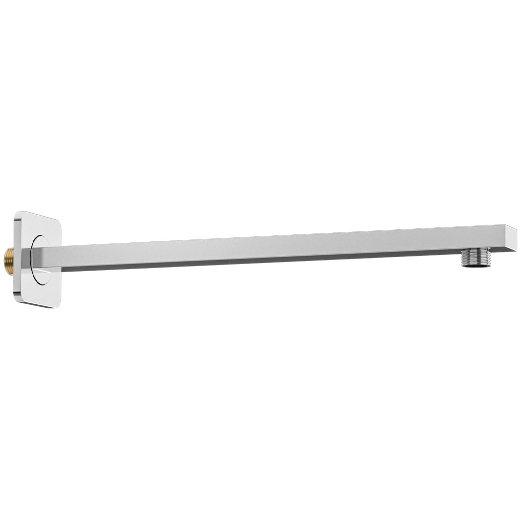 Soporte pared cuadrado cromo