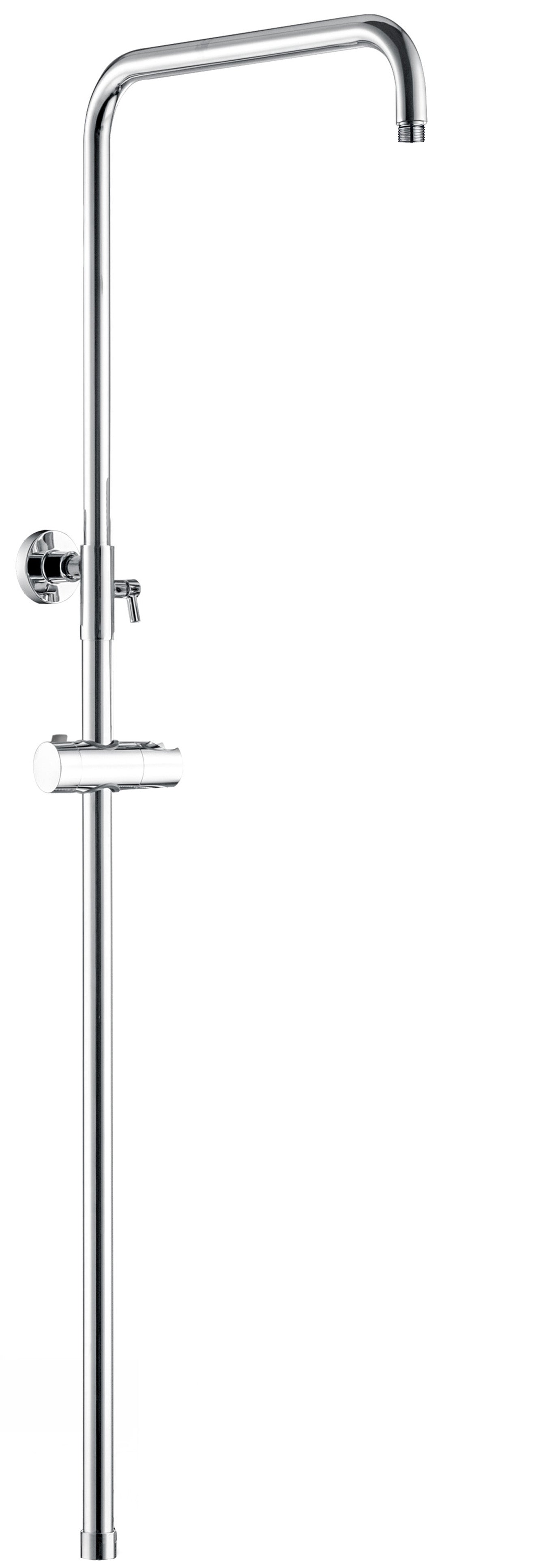 Barra de ducha/bañera ajustable hasta 150CM en cromado