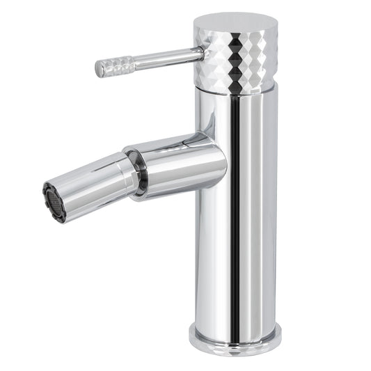 Grifo de bidé monomando acabado maneta luxury cromado - Serie Birim